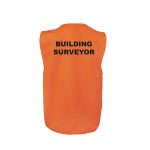 Hi Vis Vest - Back | Shop Hi Vis Vests online Australia