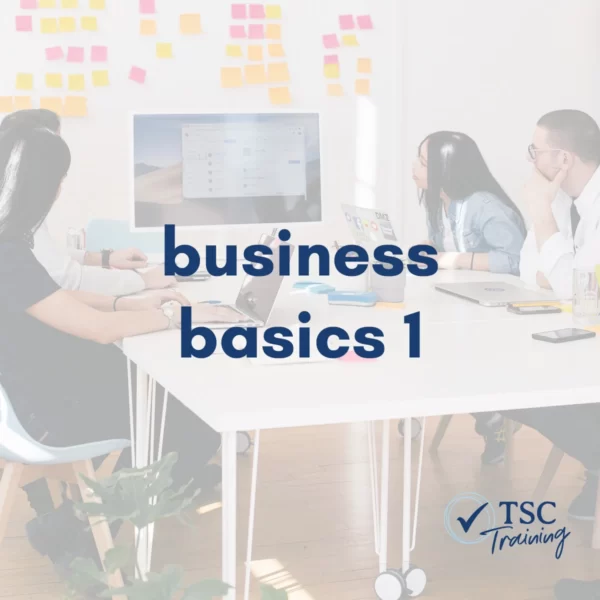 TSC Training Business Basics 1 Course